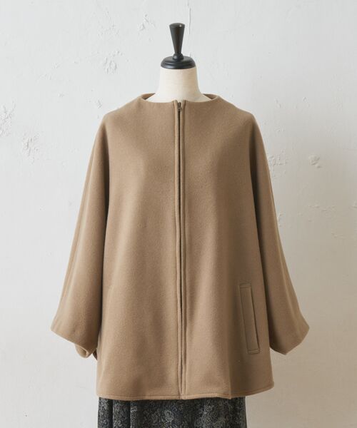 ウールポンチョコート （その他アウター）｜BEARDSLEY / ビアズリー