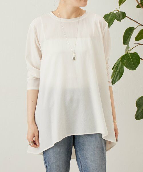 LIVETART》後ろドレープ Tブラウス （シャツ・ブラウス）｜BEARDSLEY