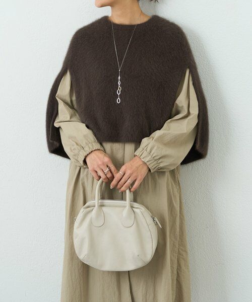 ファーニットポンチョ （ニット・セーター）｜BEARDSLEY / ビアズリー