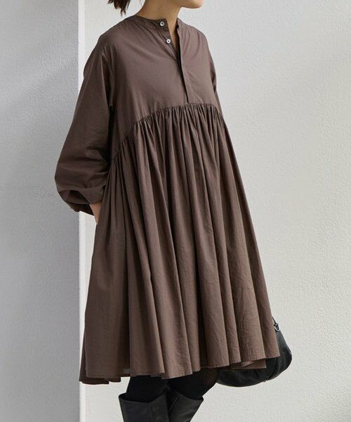 セール】 ギャザーチュニック （シャツ・ブラウス）｜BEARDSLEY