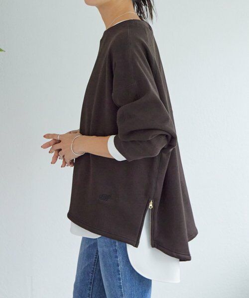 刺繍入り裏ボアトレーナー （カットソー）｜BEARDSLEY / ビアズリー