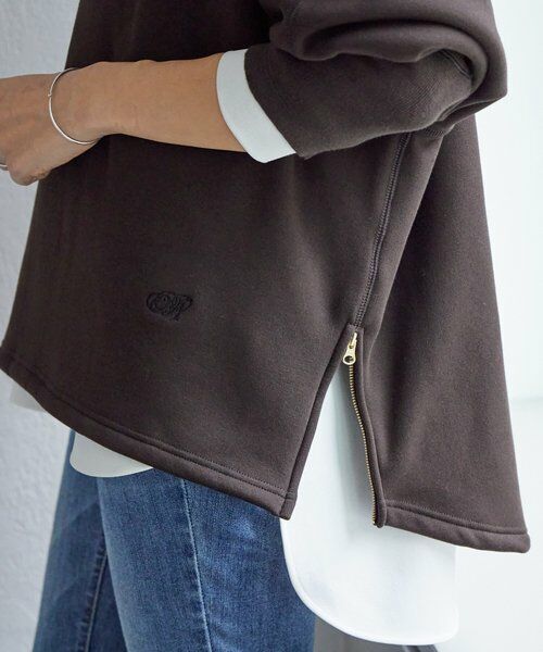 刺繍入り裏ボアトレーナー （カットソー）｜BEARDSLEY / ビアズリー