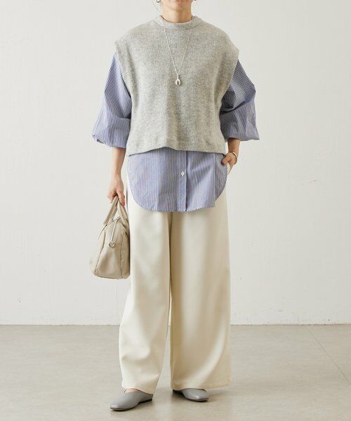 ジレセットシャツ （シャツ・ブラウス）｜BEARDSLEY / ビアズリー