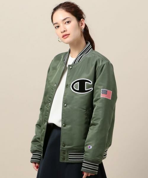 Champion＞スタジアムジャンパー （ブルゾン）｜BEAUTY&YOUTH UNITED