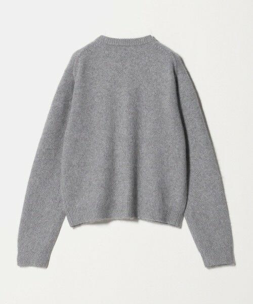 セール】 フォックスカシミヤブレンド クルーネックカーディガン