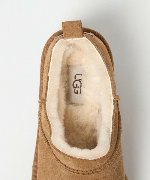 UGG＞クラシック マイクロ ショートブーツ/スリッポン （ブーツ