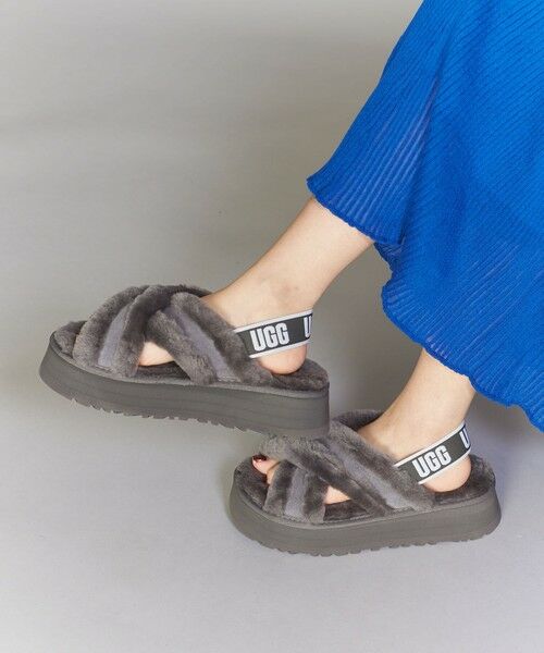 WEB限定】＜UGG(アグ)＞DISCO CROSS SLIDE サンダル （サンダル
