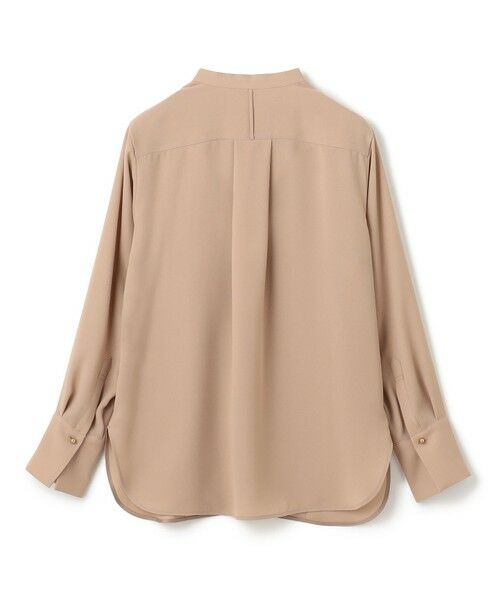 洗える】STOW / フロントタックブラウス （シャツ・ブラウス）｜BEIGE