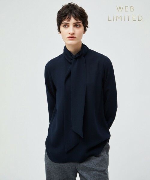 WEB限定・洗える】STOW / ボウタイブラウス （シャツ・ブラウス