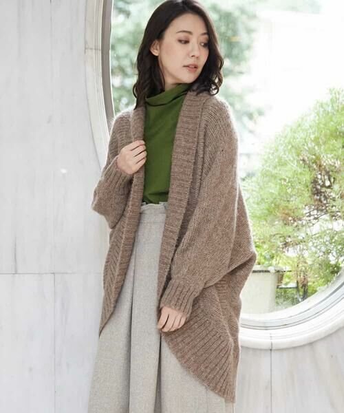 セール】 ショールカラーロングカーディガン （カーディガン・ボレロ