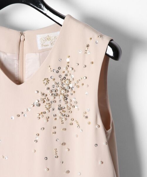 セール】 ビジューAラインワンピース （ドレス）｜GRACE CONTINENTAL