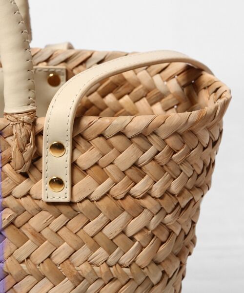 セール】 ラインペイントバッグ （かごバッグ）｜GRACE CONTINENTAL