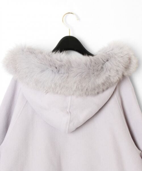 ポンチョ風トリミングコート （その他アウター）｜GRACE CONTINENTAL