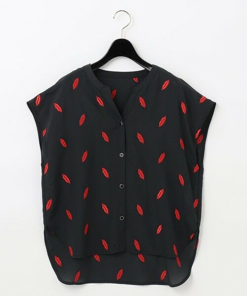 セール】 リップ刺繍ブラウス （シャツ・ブラウス）｜GRACE