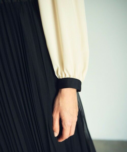 バイカラーレースブラウス （シャツ・ブラウス）｜GRACE CONTINENTAL