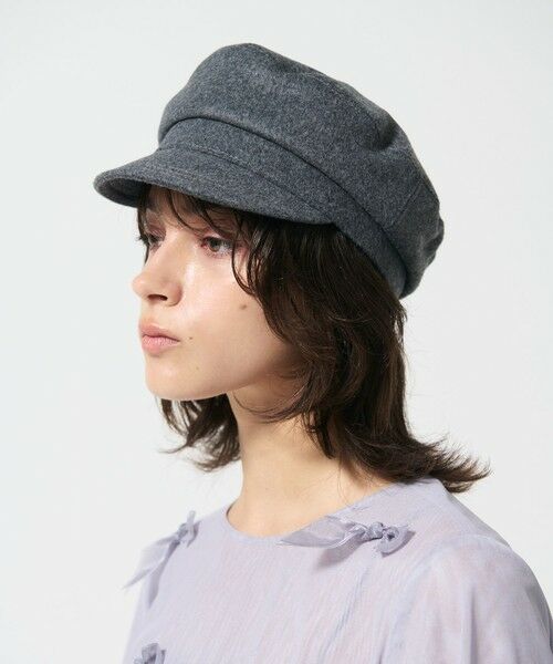 セール】 Ferrucio Vecchi ファーキャスケット （ハンチング