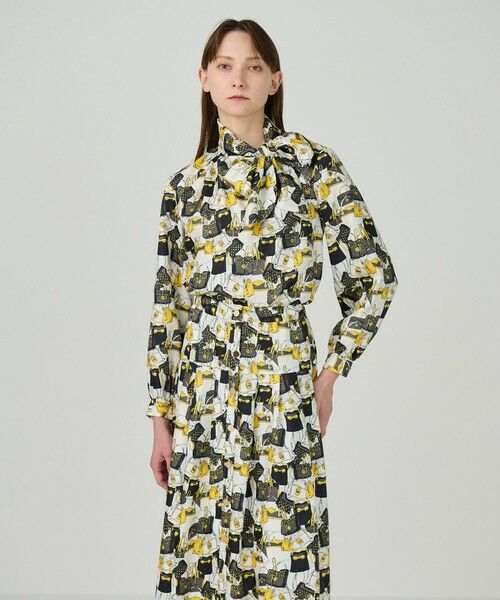 セール】 バッグモチーフボウブラウス （シャツ・ブラウス）｜GRACE