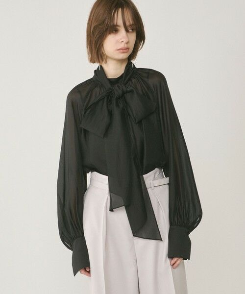 セール】 シアーボウタイブラウス （シャツ・ブラウス）｜GRACE