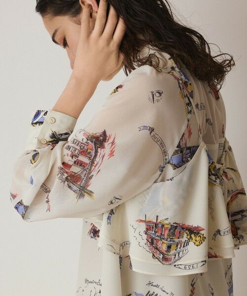 スーヴェニールプリントブラウス （シャツ・ブラウス）｜GRACE