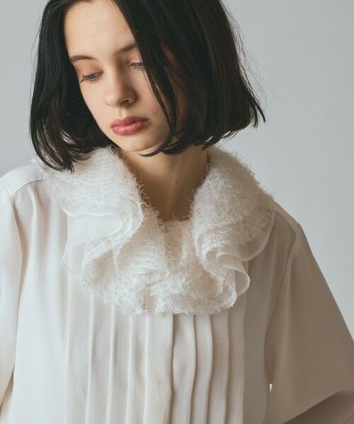 セール】 フェザーチュールカラーブラウス （シャツ・ブラウス