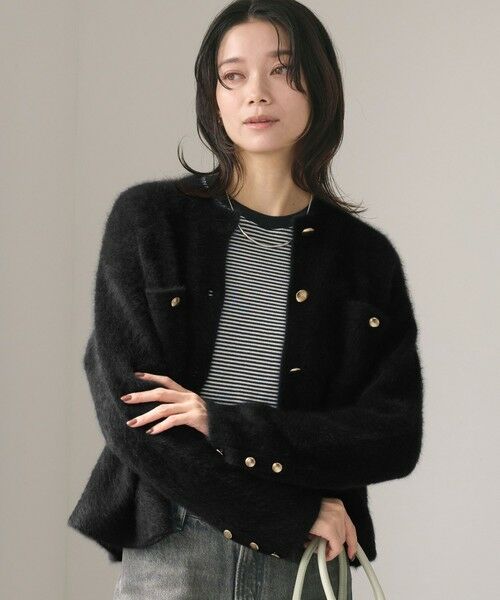 セール】 デイリーエリートカーデ （カーディガン・ボレロ）｜green