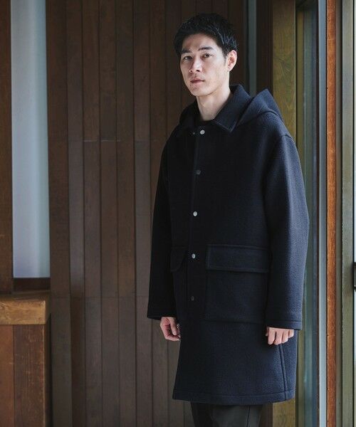 セール】 SENTDALE WOOL ダッフルコート （ダッフルコート）｜green