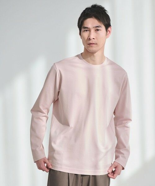 オーガニック コットン ポンチ クルーネック Tシャツ （カットソー