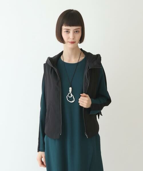 セール】 【洗える】ラップスリットジャージワンピース （ロング