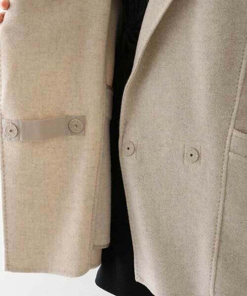 セール】 ダブルフェイスウールジャケットコート （ステンカラーコート