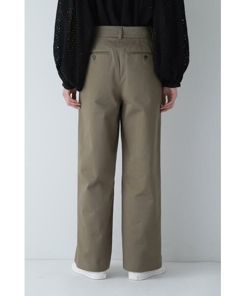 セール】 ◇甘撚コットンチノパンツ （パンツ）｜human woman
