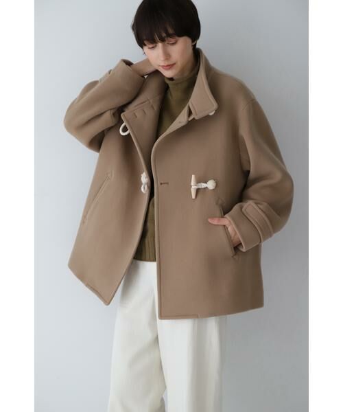 セール】 ◇ダブルモッサダッフルコート （ブルゾン）｜human woman