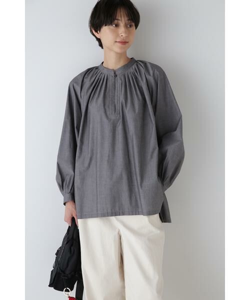 セール】 ◇タックプルオーバー （シャツ・ブラウス）｜human woman