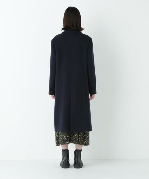 セール】 ウールモッサダブルチェスターコート （アウター）｜human