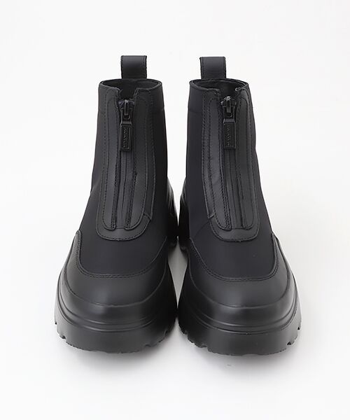 レディース エクスプローラー アンクル ジップ フラットフォームブーツ