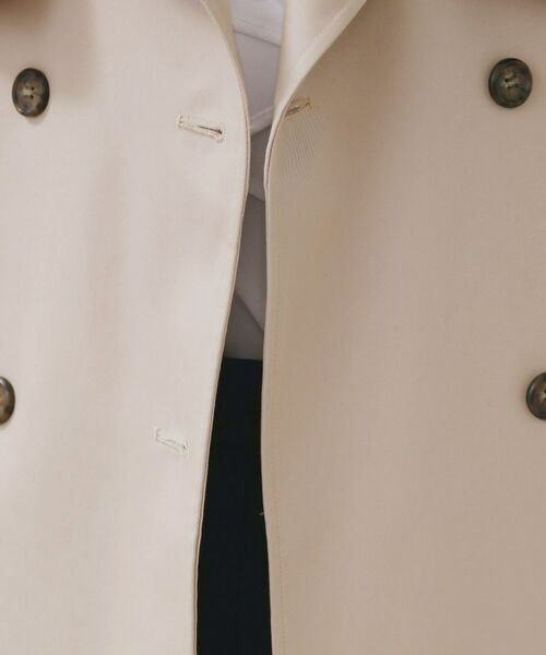 トレンチコート【洗濯機OK/撥水/花粉対応】《XS～3L》 （トレンチ