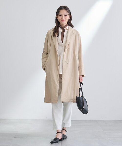 セール】 【超軽量／蓄熱】ライトパフチェスターコート （その他