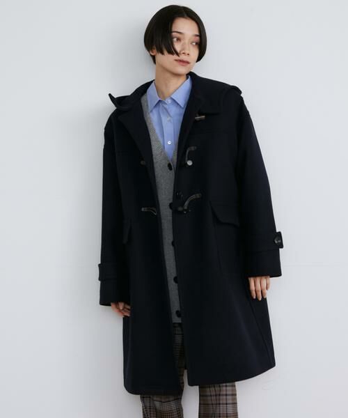 セール】 メルトンダッフルコート （ダッフルコート）｜INED / イネド