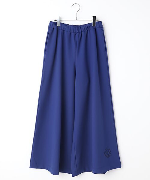 セール】 カメリア刺繍入りカットソーワイドパンツ （その他パンツ