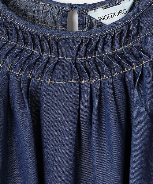 セール】 テンセルデニムタックブラウス （シャツ・ブラウス