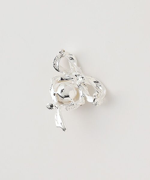 セール】 【OUTLET】パールリボンモチーフブローチ （ブローチ