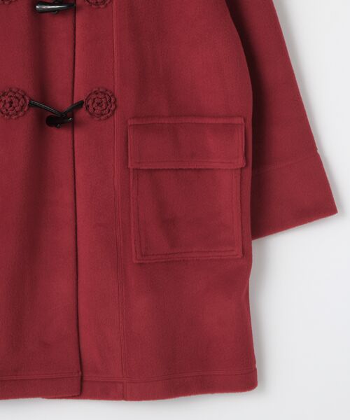 セール】 【OUTLET】モチーフ付きライトダッフルコート （ダッフル