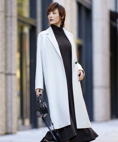 セール】 ウールライトメルトン チェスターコート （その他アウター