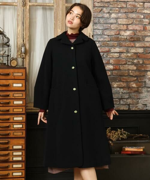 セール】 ウールモッサロングコート （その他アウター）｜Jocomomola