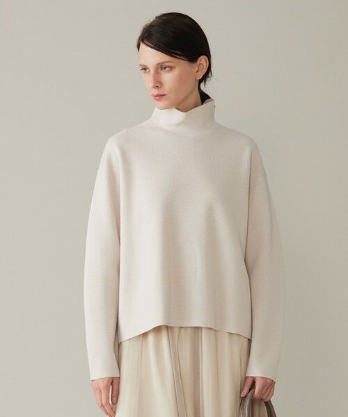 セール】 【洗える】ウールミラノハイネック ニット （ニット