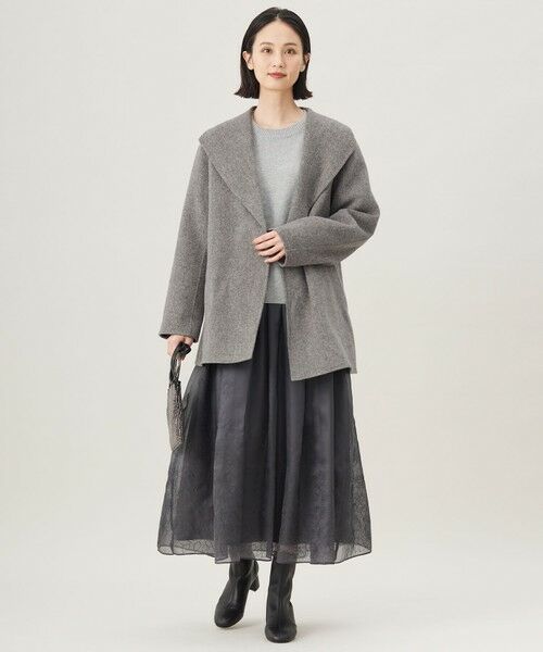 ウールリバーショート コート （その他アウター）｜自由区 / ジユウク