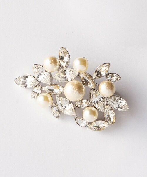 ビジューパール ブローチ （ブローチ・コサージュ）｜J.PRESS / ジェイ