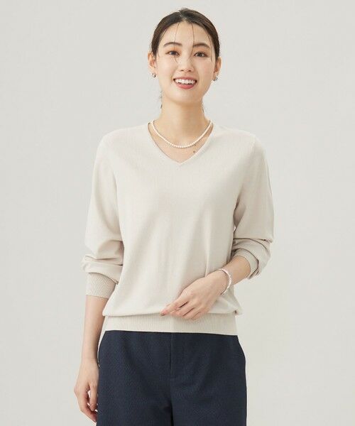 ご好評につき新色追加！・WEB限定カラーあり・洗える】PRINCE Vネック