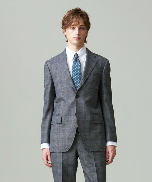 CUBA BEACH MASTERPIECE】尾州アーカイブ チェック スーツ/総裏