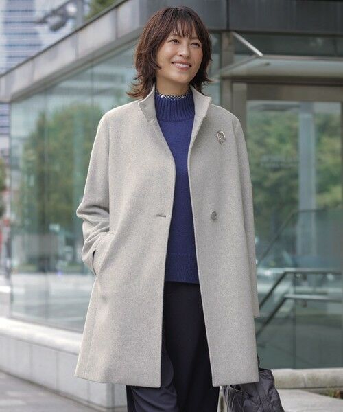 セール】 ショートビーバー スタンドカラー コート （その他アウター