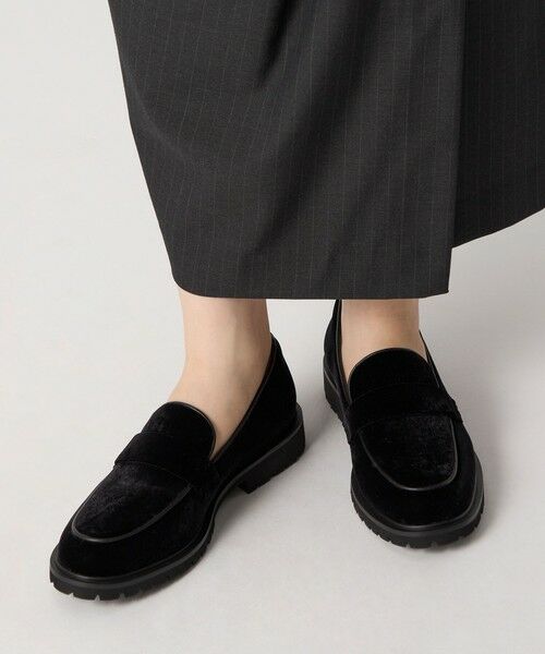 セール】 ベルベットタンクローファー フラット30↑ （フラット